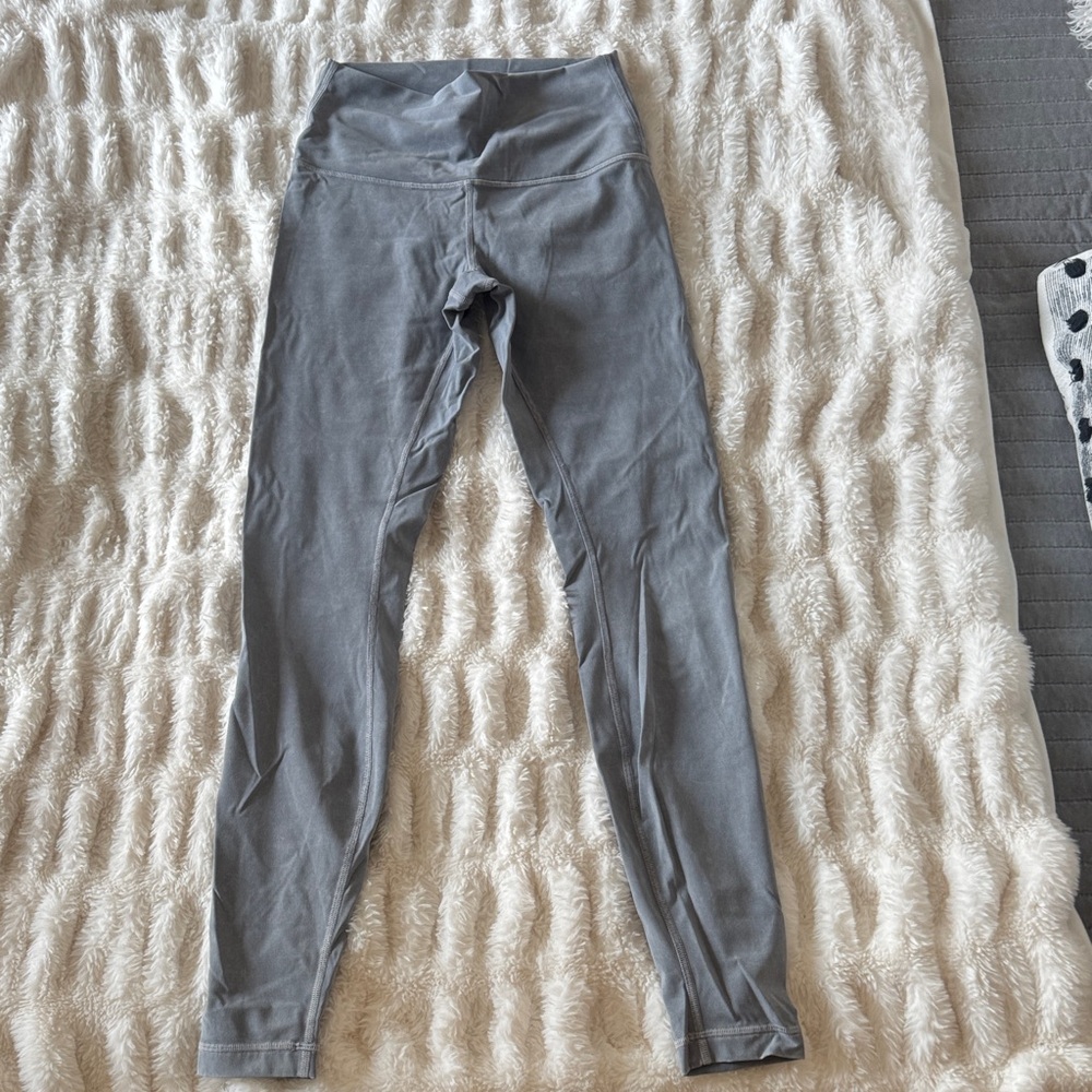 Lulu Greyish/Blue Align Leggings